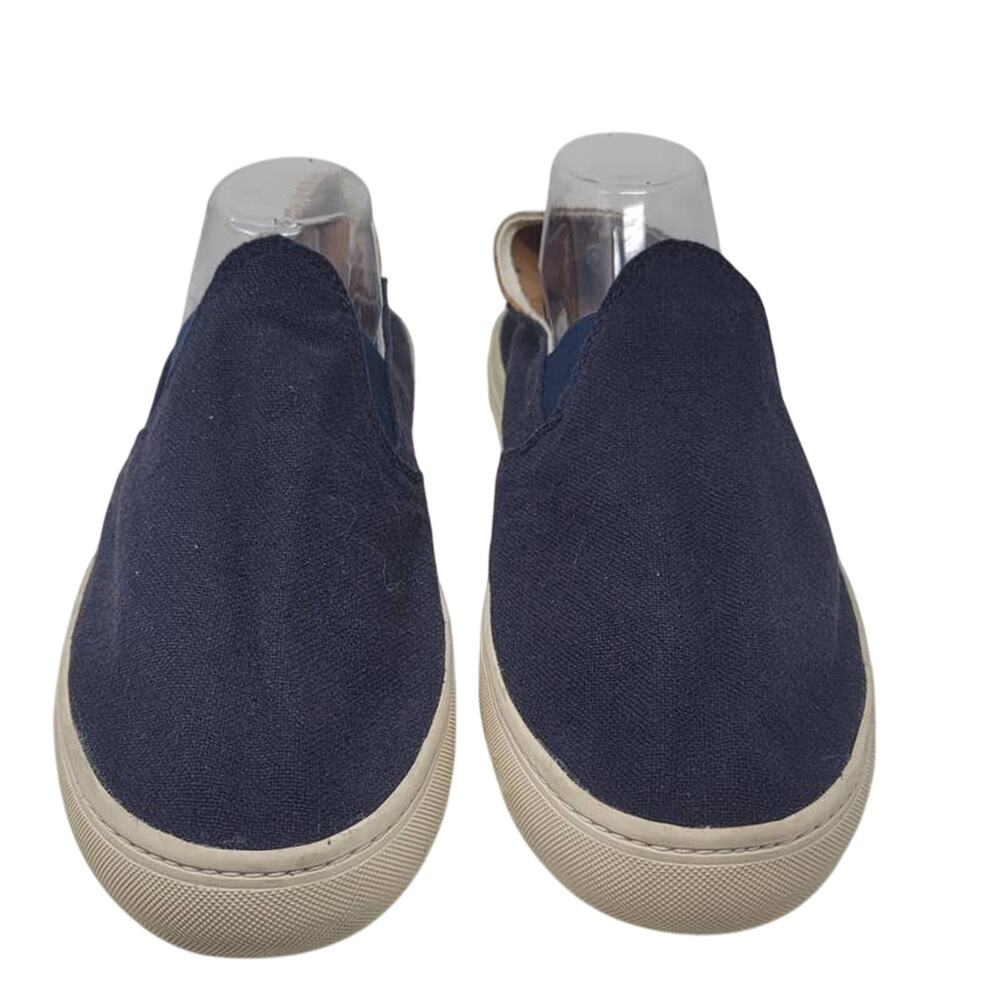 Soludos Blue/Tan Slip-On Loafer Sneaker Business Casual Men's 13